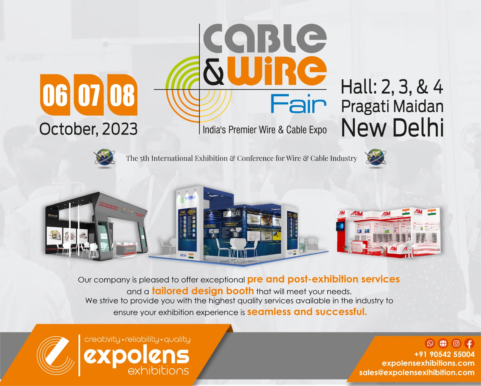 CABLE & WIRE FAIR 2023 : Expolens Exhibitions & Events