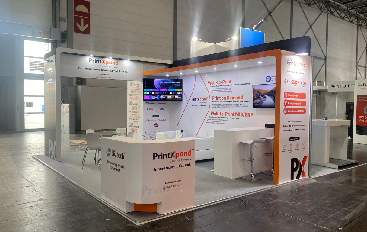 Biztech Company, Exhibition Drupa Germany