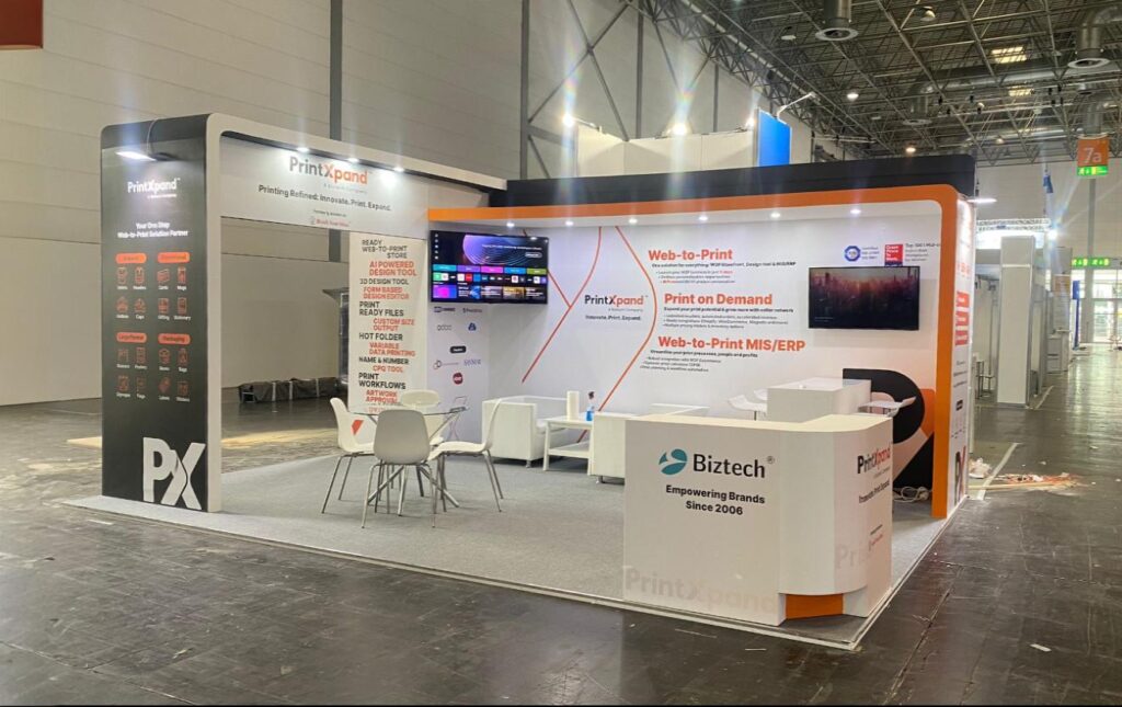 Biztech Company, Exhibition Drupa Germany