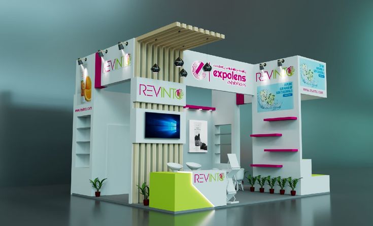 three side open stall
