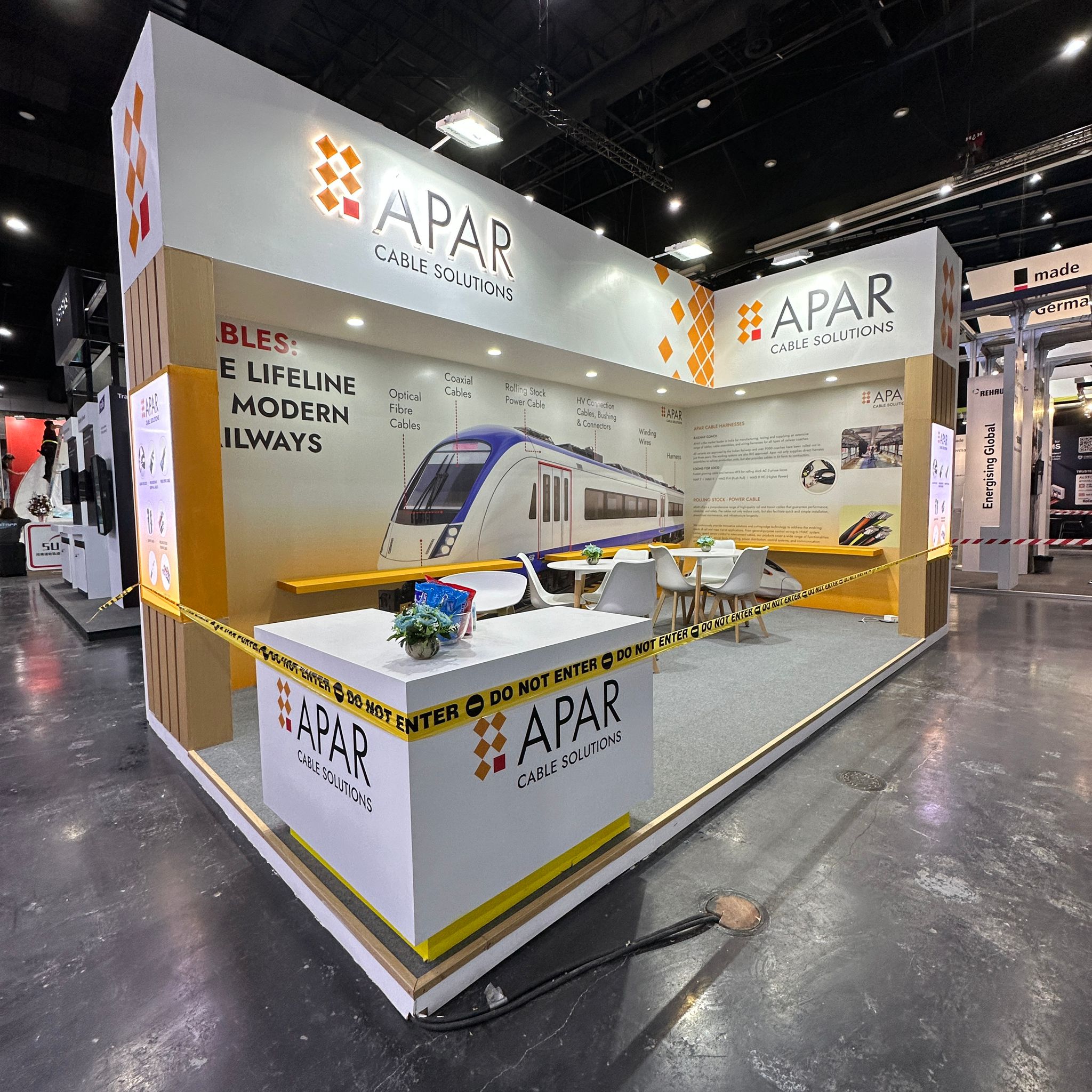 APAR Industries : Asia Pacific Rail 2025 : Bangkok thailand