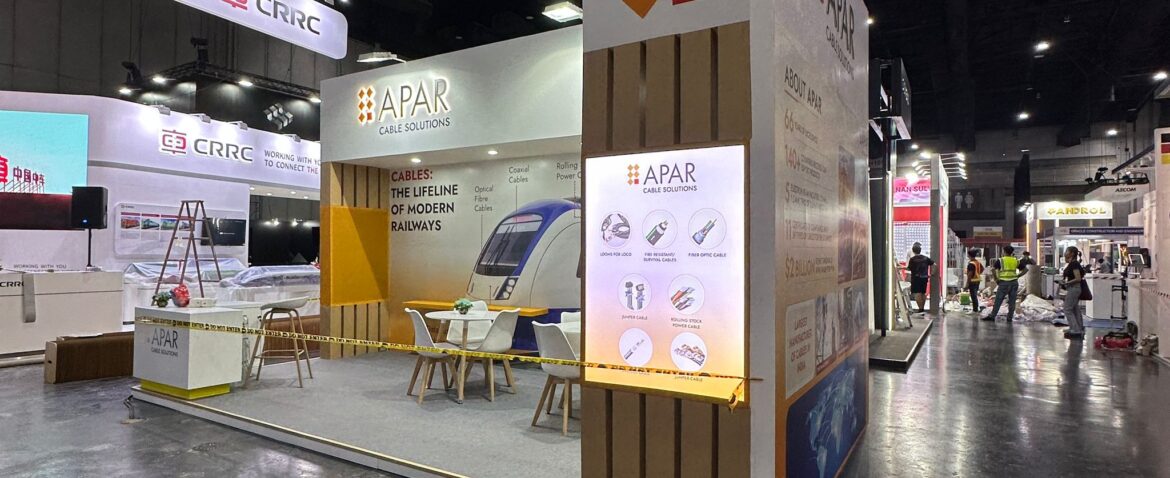 APAR Industries : Asia Pacific Rail 2025 : Bangkok thailand