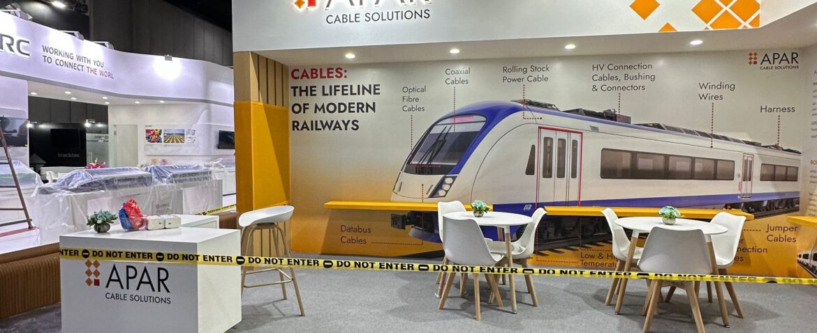 APAR Industries : Asia Pacific Rail 2025 : Bangkok thailand