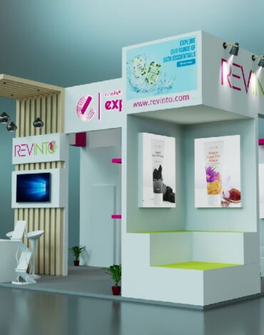 three side open stall