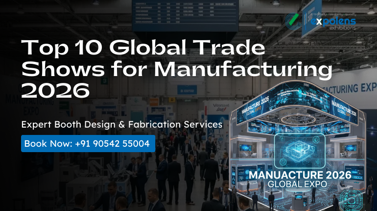 Top 10 Global Trade Shows for Manufacturing 2026