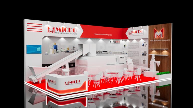 9×5 mtr two side open Micro Machinery