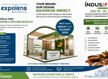 Expolens Exihibitions, Indus Food 2026 Gandhinagar, Ahmedabad , Gujarat